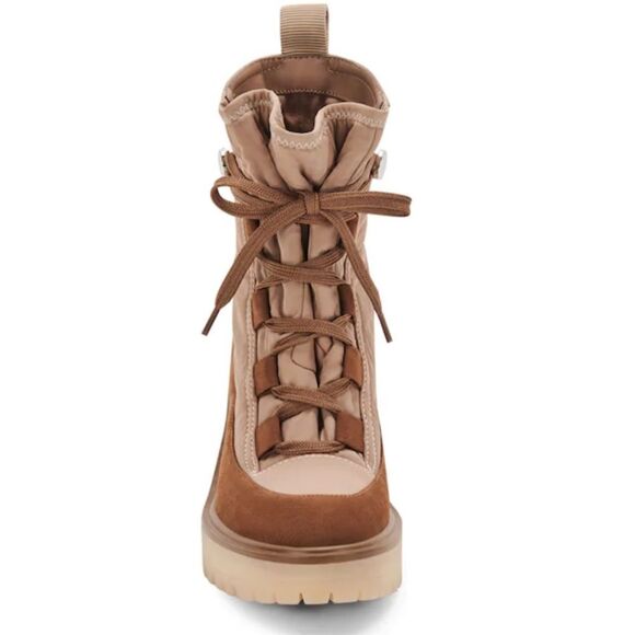NWOB Dolce Vita CELIDA Platform Heeled Hiking Boots - Size 10 - Picture 2 of 5